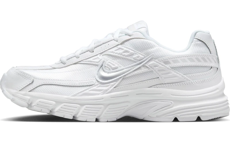 Nike Women's Initiator Running Shoes, White/Metallic Silve, 7.5