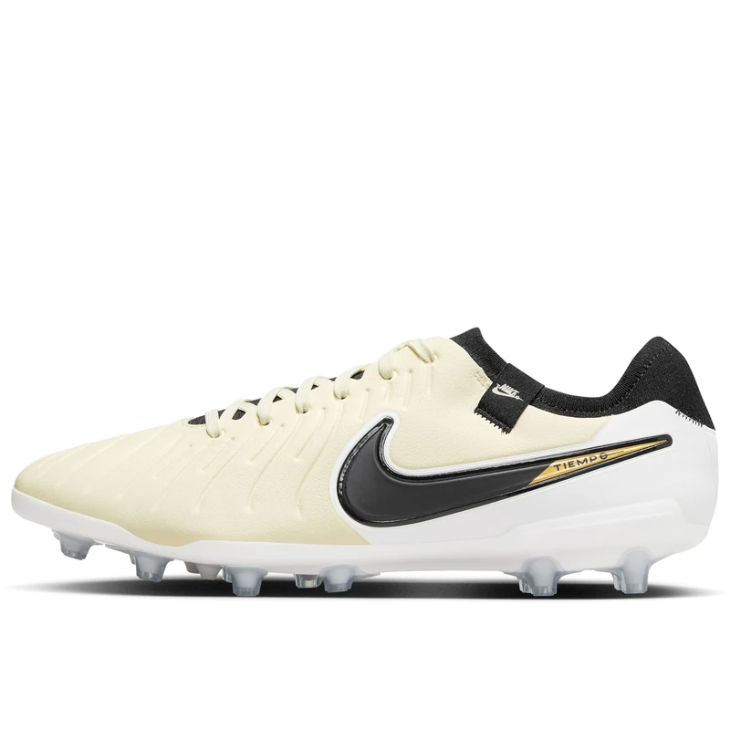 Nike Men's Legend 10 Academy Sg-pro Ac Football Boots, Lemonade Black MTLC Gold Coin, 7.5 UK