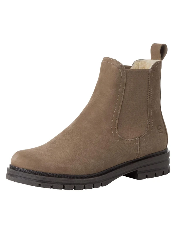 Tamaris Women' 1-26804-43 Fashion Boot, Taupe, 3.5 UK - Image 1