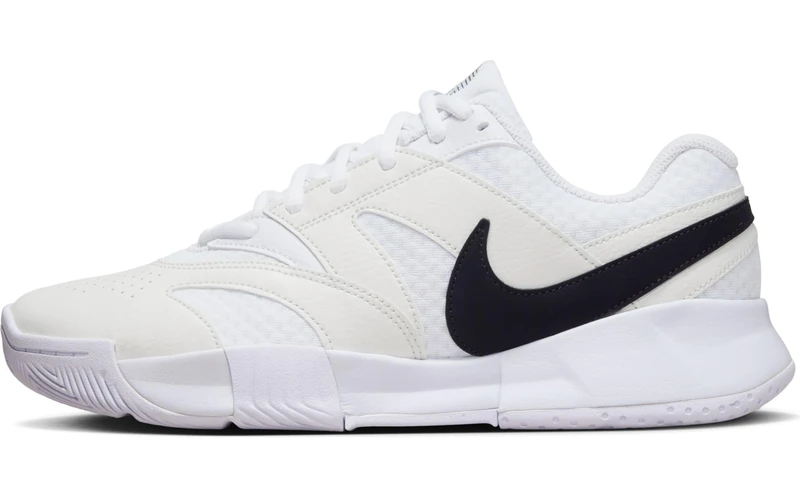 Nike Women's Court Lite 4 Tennis Shoes, White/Black/Summit White, 2.5