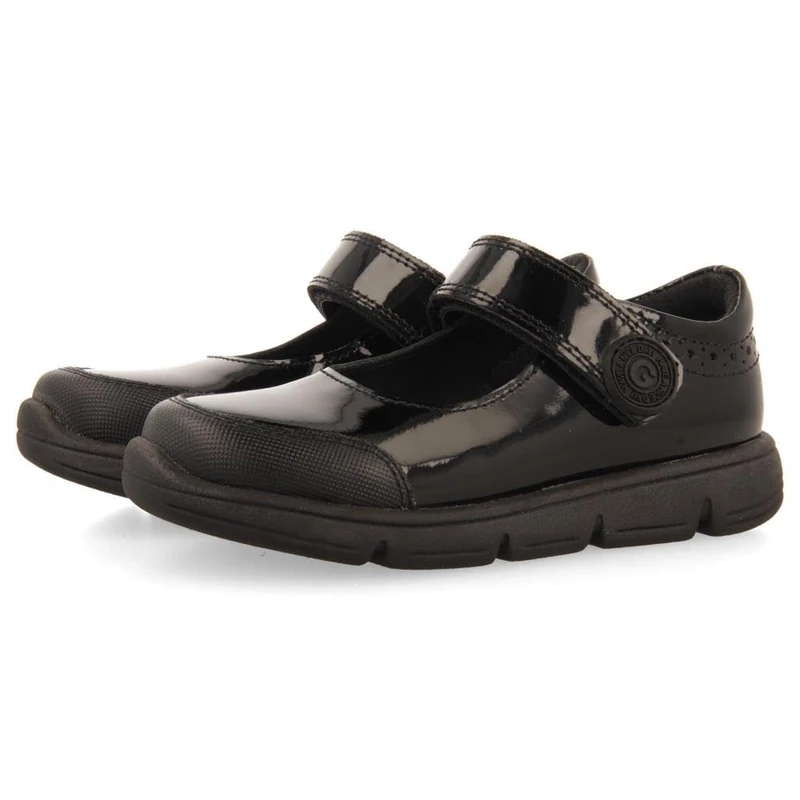 GIOSEPPO bekes Mary Jane Flat, Black/White, 5 UK - Image 1