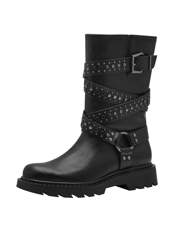 Tamaris Women's 1-25466-43 Ankle Boots, black, 4 UK
