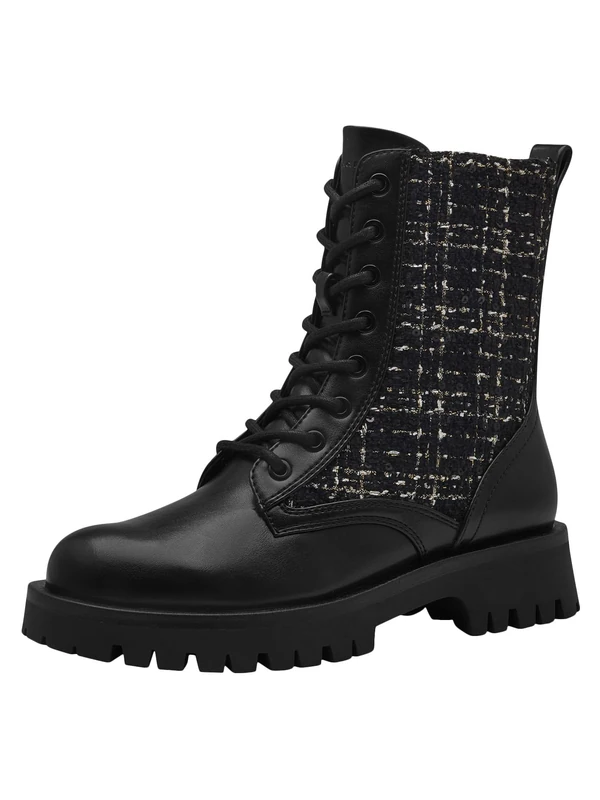 Tamaris Women' 1-25906-41 Fashion Boot, Black (Black Comb), 6.5 UK