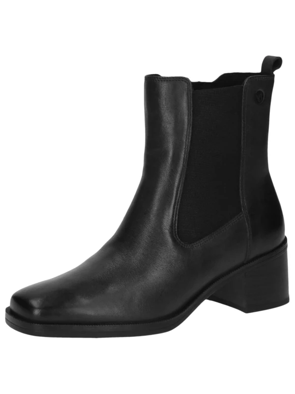 CAPRICE Ankle Boots 9-25320-43 G Width, Black (Black Nappa), 5 UK