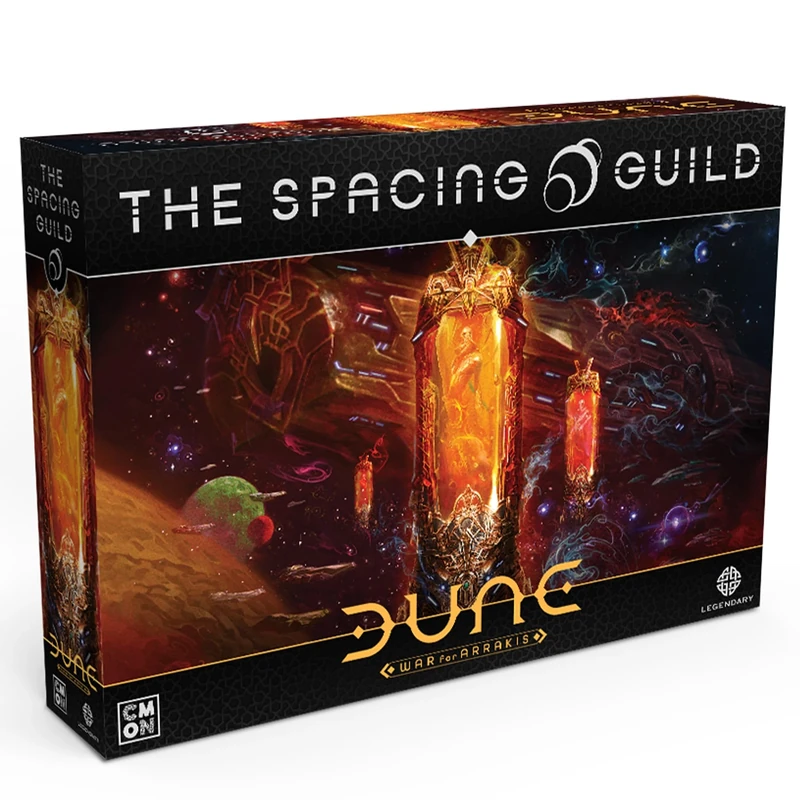 CMON | Dune: War for Arrakis - The Spacing Guild Expansion | Miniatures Board Game | Ages 14+ | 1-4 Players | 120 Minutes Playing Time