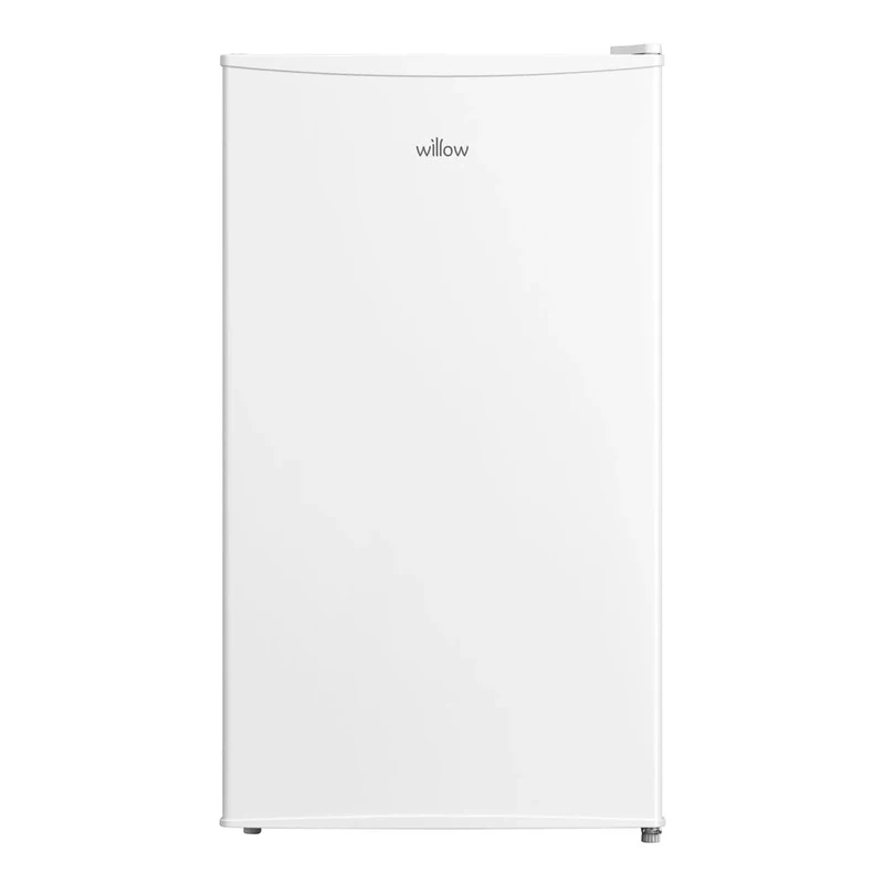 Willow WU48LFW Freestanding Under Counter Larder Fridge with 93 Litre Capacity, Reversible Door and Adjustable Thermostat – White