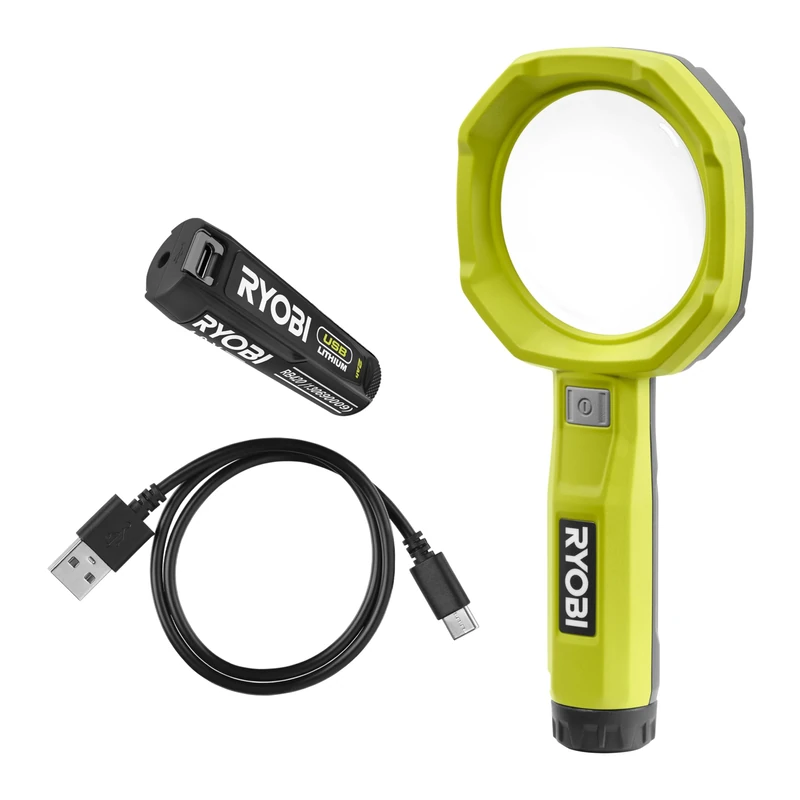 RYOBI RML4-120G USB Lithium 4V Cordless Magnifium Light (1 x 4V 2.0Ah)
