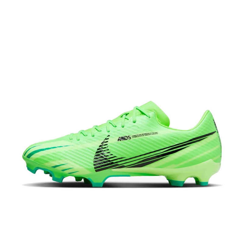 Nike Men's Zoom Vapor 15 Acad MDS Fg/MG Football Boots, Green Strike Black Stadium Green, 9.5 UK