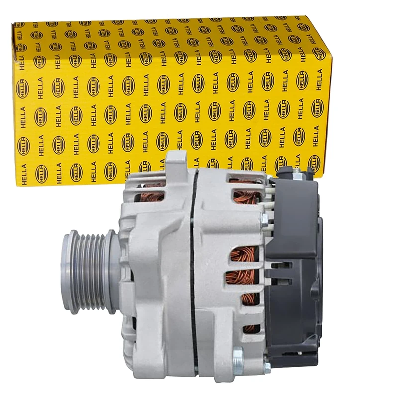 HELLA 8EL 015 637-551 Alternator - 14V - 220A - for e.g. FORD TRANSIT V363