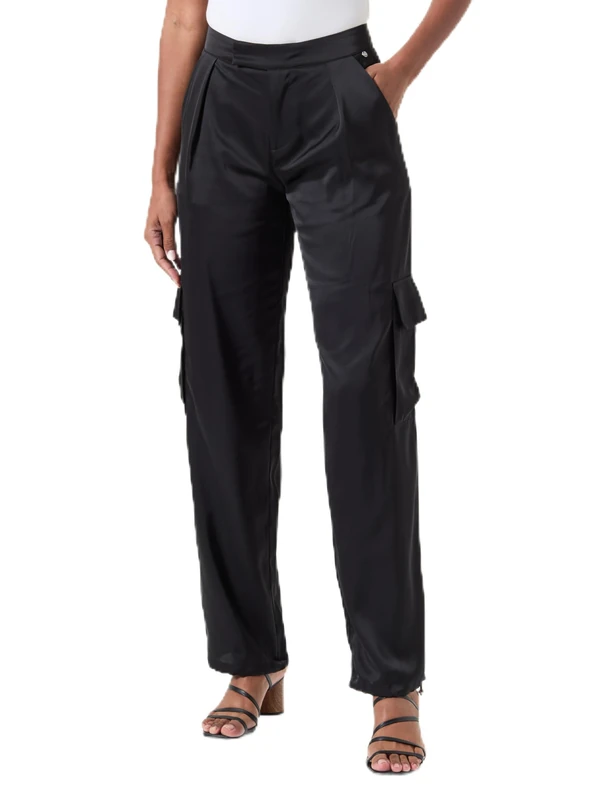 BOSS Women's C_Targov Trousers, Black1, 32