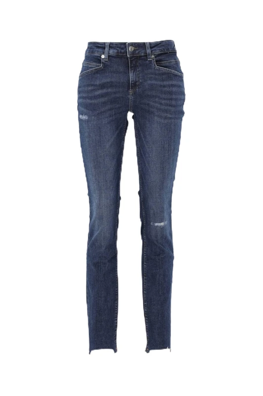 BOSS Women's C_Jackie MR RH Jeans, Dark Blue402, 28W/ 32L