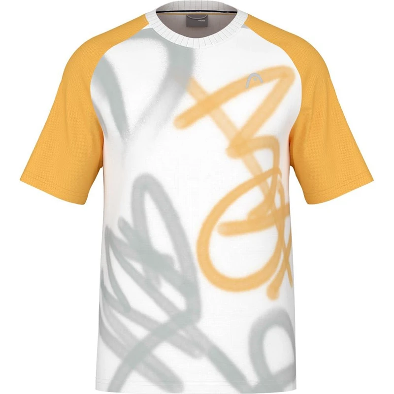 Head Men's Performance MC New York T-Shirt, White, XL