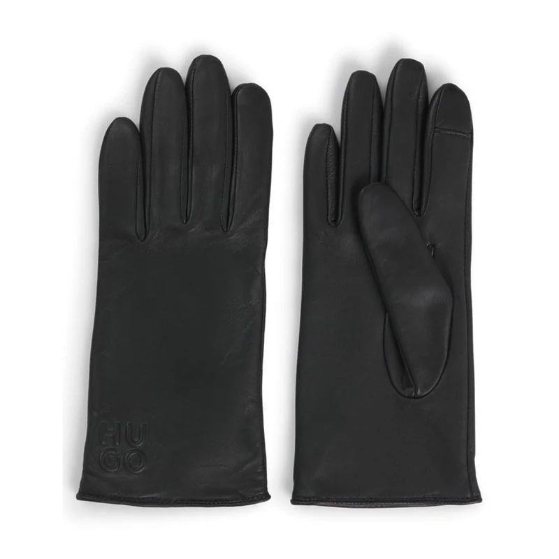 HUGO Beggy Gloves, Black, 8.5