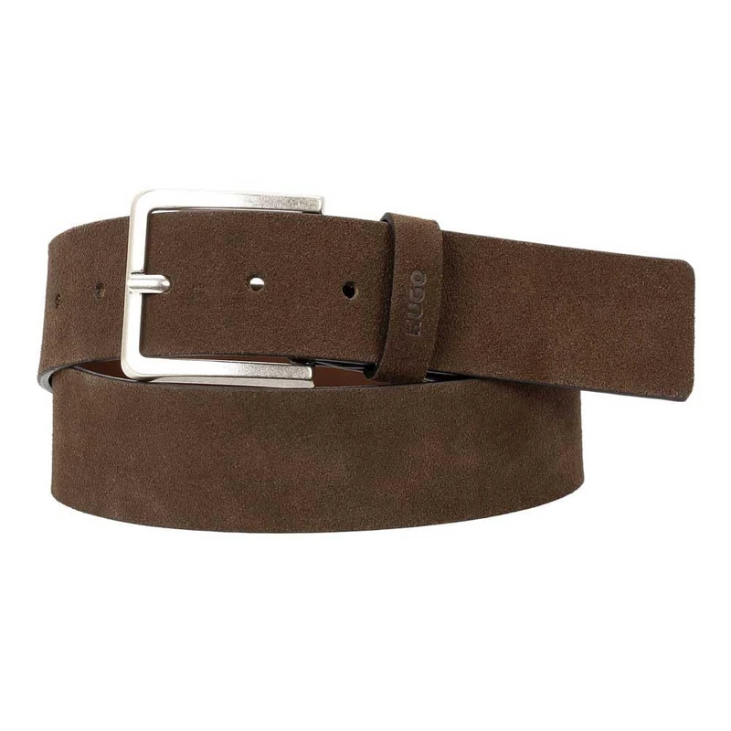 HUGO Men's Gionio-sd_Sz40 Belts, Dark Brown, 95 - Image 1