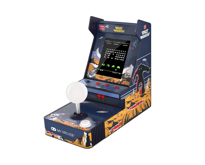 Space Invaders Joystick Player with 3.5" Display