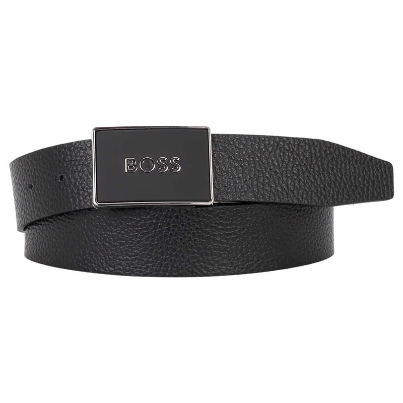 BOSS Men's Icon-M_Sr35_grp Belts, Black, 80