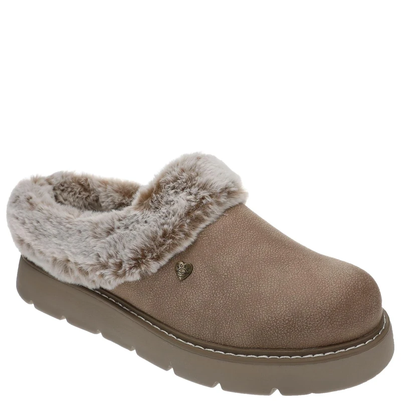 Skechers Keepsakes Lite Slippers - Taupe Textile, Size 2 UK