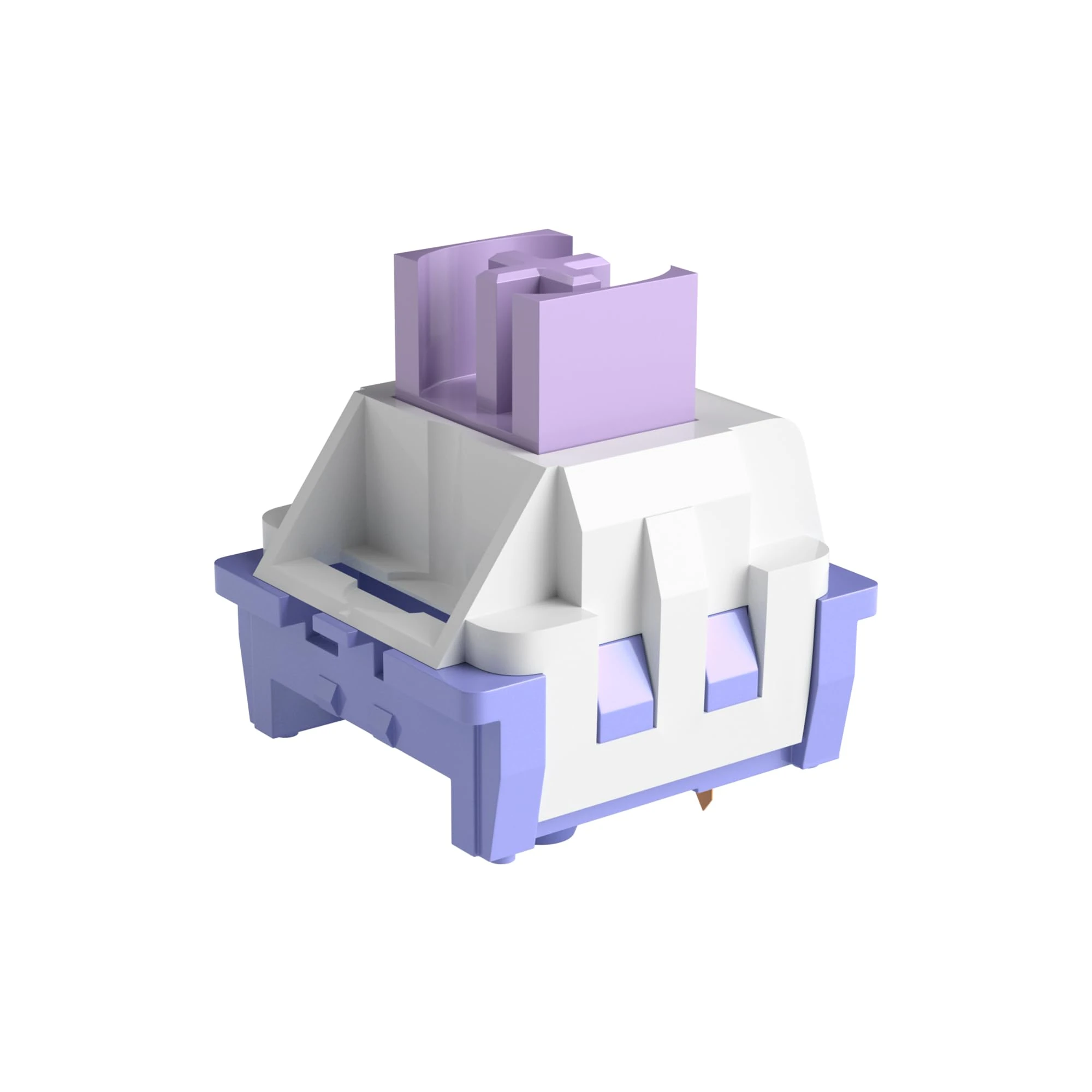 MageGee Violet Switches Keyboard Switch with Dustproof Stem for Mechanical Gaming Keyboard, Trigger Stroke: 1.8 ± 0.2mm,3-Pin Tactile Switches