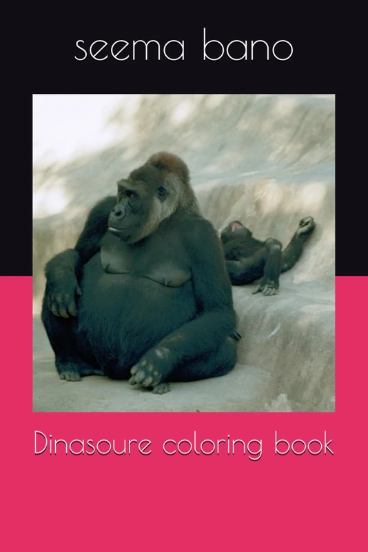 Dinasoure coloring book