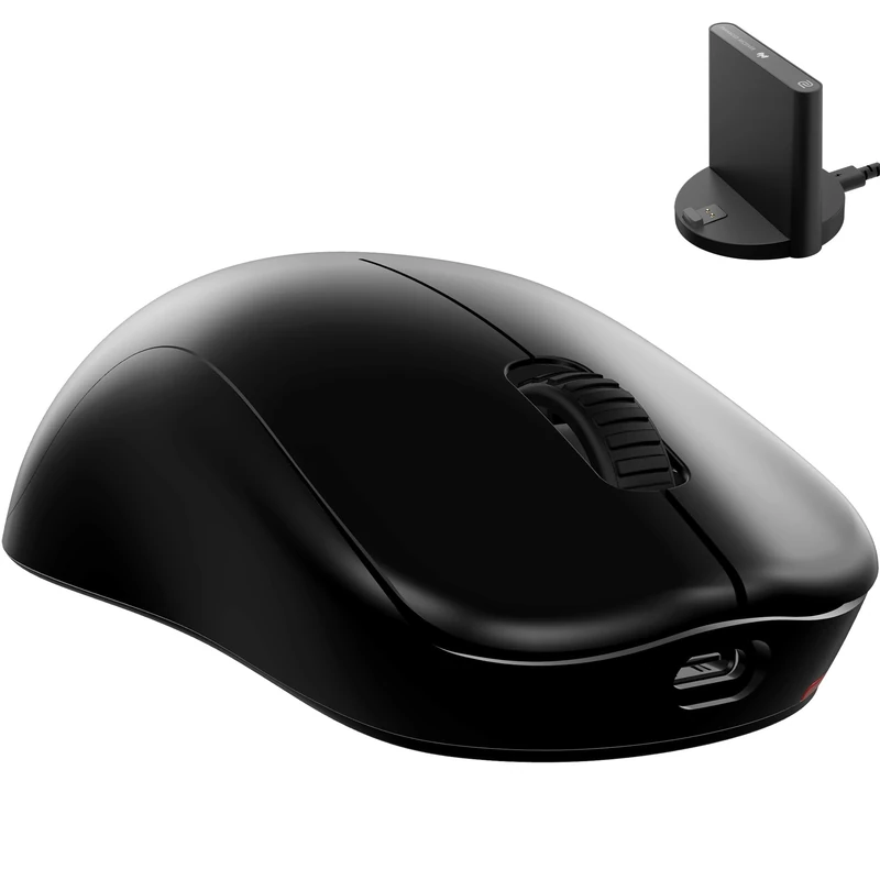 BenQ Zowie U2 Wireless Gaming Mouse For Esports, enhanced receiver, 60g lightweight, 3200 DPI Sensor, 5 buttons, 70 Hr Battery Life