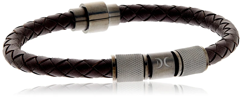 Dici Milano Leather Bracelet for Men DCBR50120300 sDC0027 Brand, Estándar, Non-Precious Metal, No Gemstone - Image 1