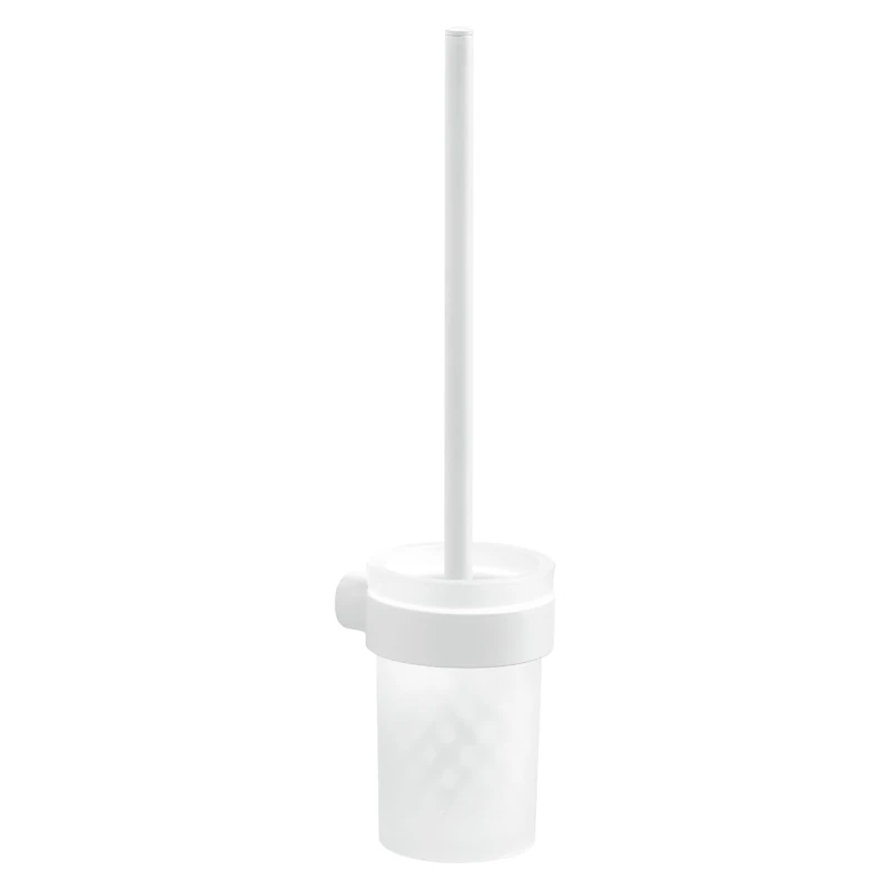 Gedy Pirenei Wall Toilet Brush Matte White