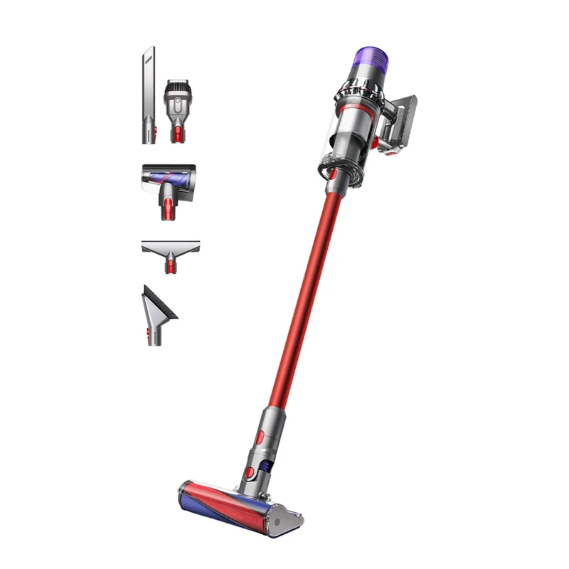 Dyson V11 Fluffy Multicolor Cordless Stick Vacuum Cleaner with Fluffy Brush for Delicate Surfaces