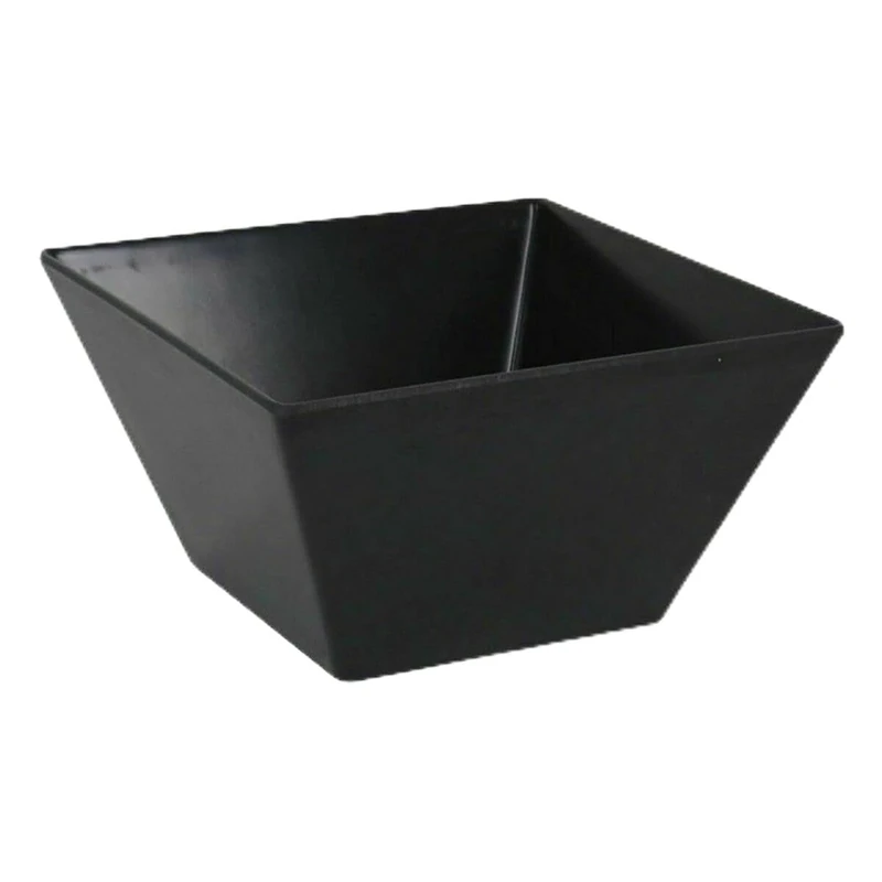 La Mediterránea Snack Bowl Melamine Anthracite 13 x 13 x 7 cm (24 Units)