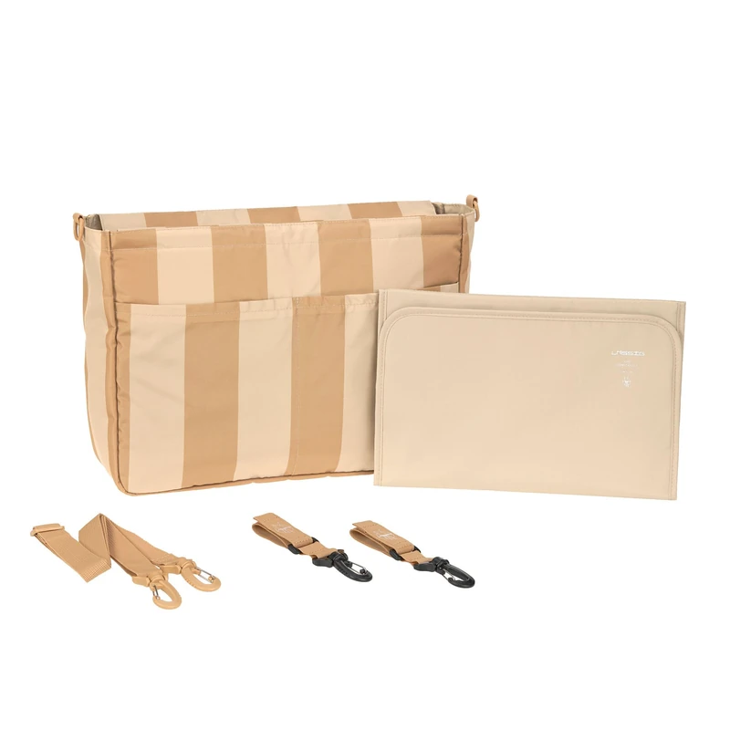 Lässig diaper bag cross body bag CAS MIX Multi Bag Beige/Camel