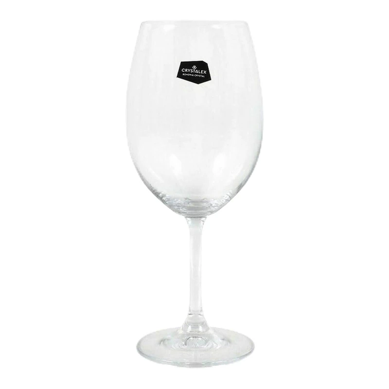 Crystalex Lara Wine Glass Transparent Glass (6 Units) (8 Units) (450 CC) - Image 1