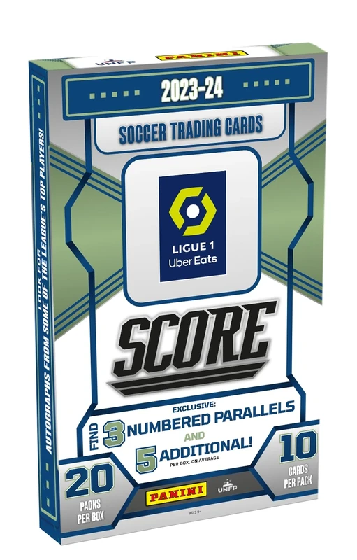 Panini SC Score Trading Cards Ligue 1 2023-2024 Box of 20 Pockets, 201630BOX20H