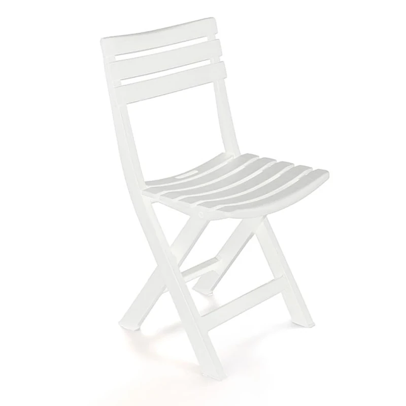 IPAE Progarden Birki Bir80cbi Folding Chair White 44 x 41 x 78 cm