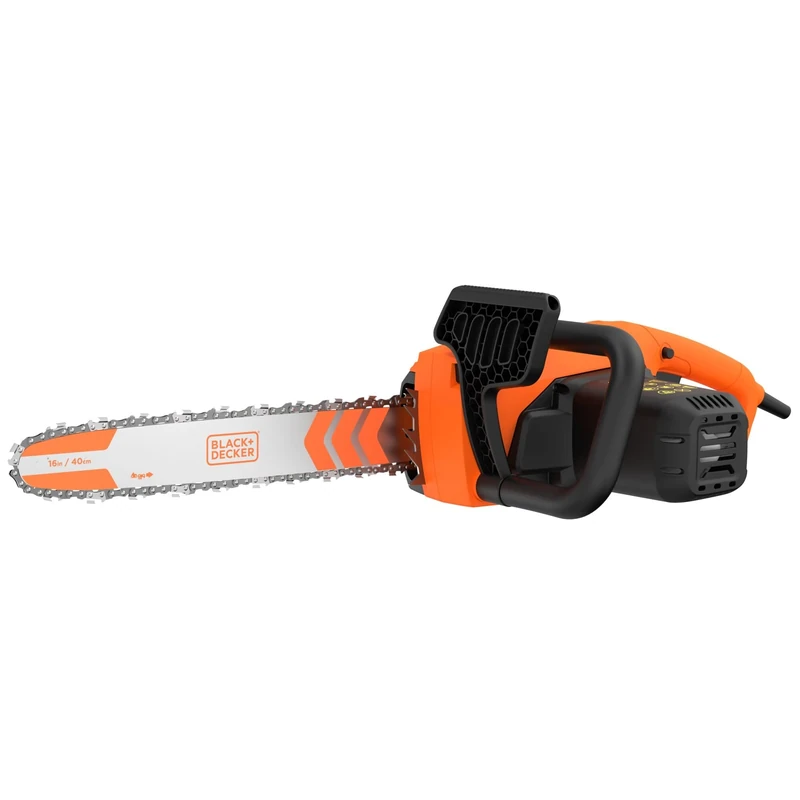 BLACK+DECKER Chainsaw 1800W, Blade 35 cm, Chain Brake System, Tool-Free Chain Tensioning, Automatic Lubrication, Oil Reservoir with Window, BECS1835-QS