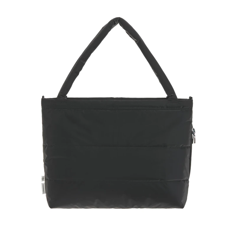 LASSIG Baby Changing Bag Shopper - Black Pram Attachment Bag