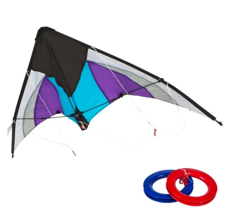 Eolo Pop-up Magic Kite White Purple, 12 Units