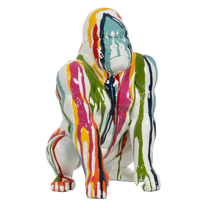 BigBuy Home Gorilla Decorative Figure 20.5 x 19.5 x 30.5 cm