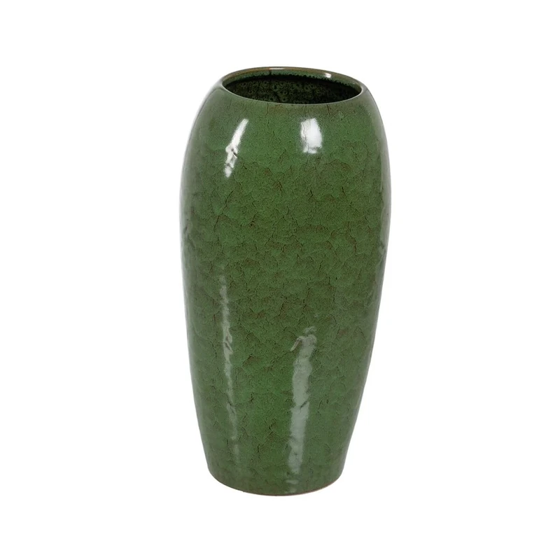 BigBuy Home Vase Green Ceramic 31 x 31 x 60.5 cm
