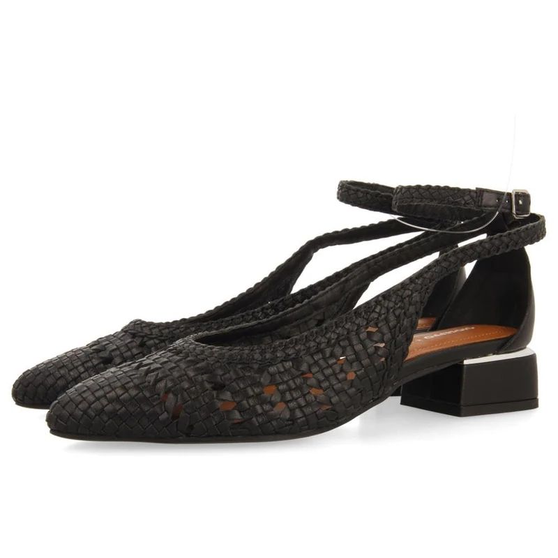 GIOSEPPO Women's Bardejov Shoes, Black/White, 6 UK