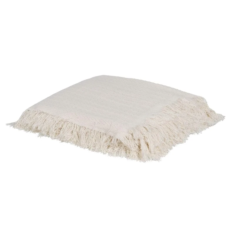 BigBuy Home Herringbone Cream Bedspread 280 x 260 cm