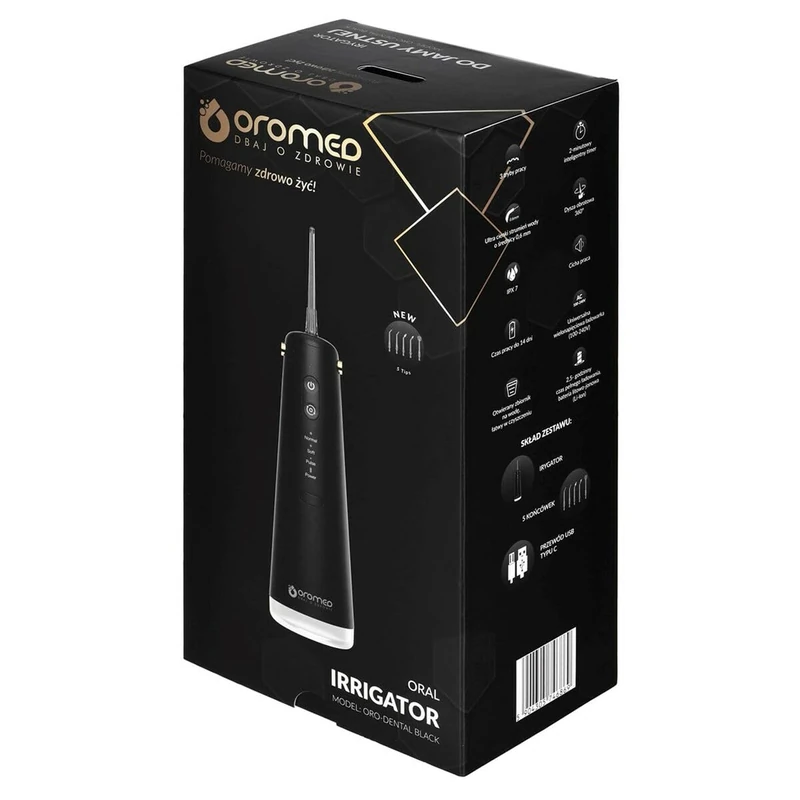 Oromed Dental Irrigator Gold-Dental Black