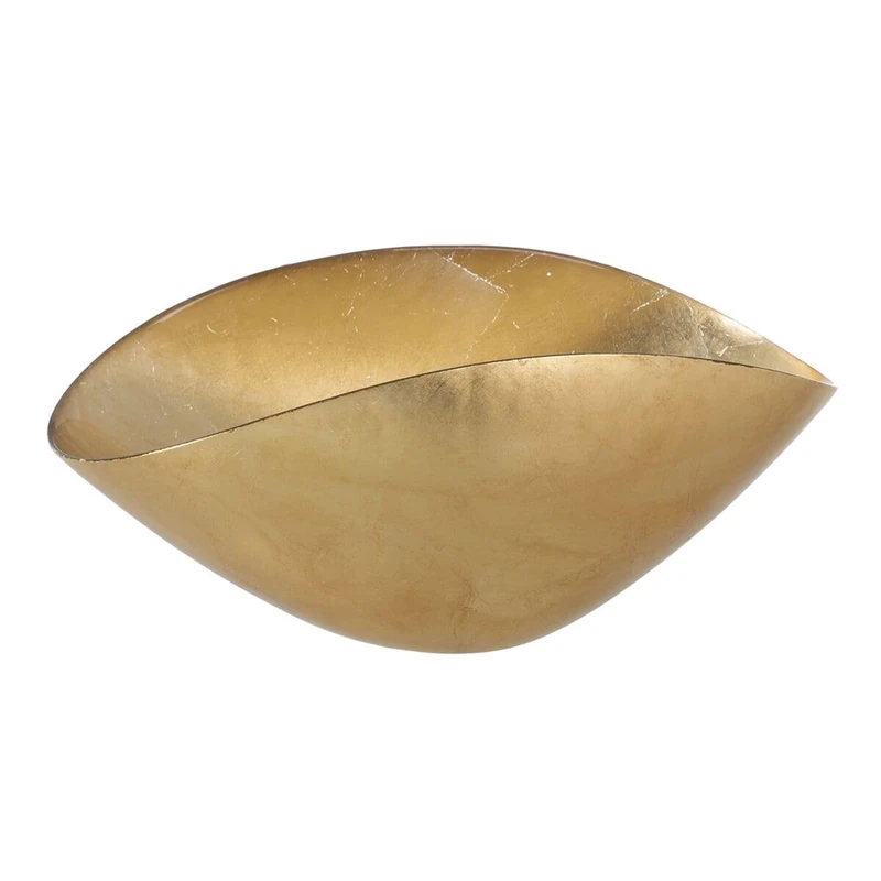 BigBuy Home Table Centerpiece Gold Glass 17 x 37 x 17 cm - Image 1