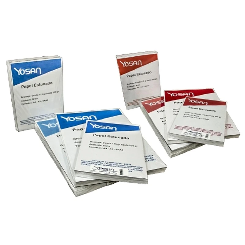 Yosan White Coated Paper 250 Sheets SRA3