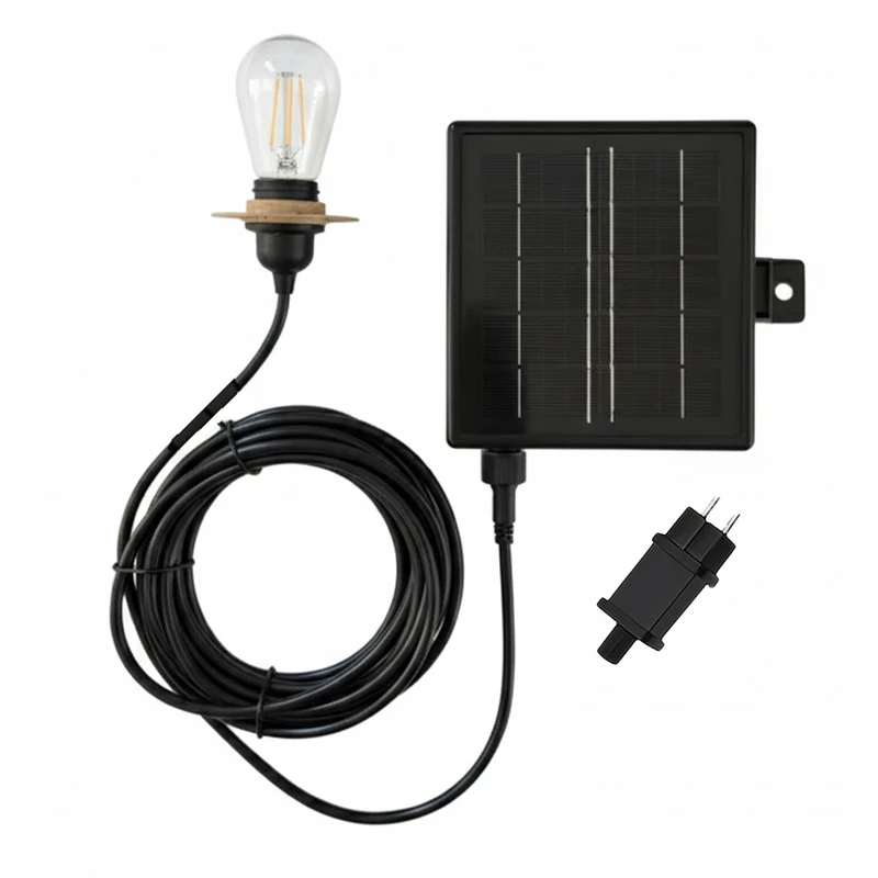 ENNA Solar LED Integrated Solar Cable Length 5 m for Outdoor Compatible with Our lampshades