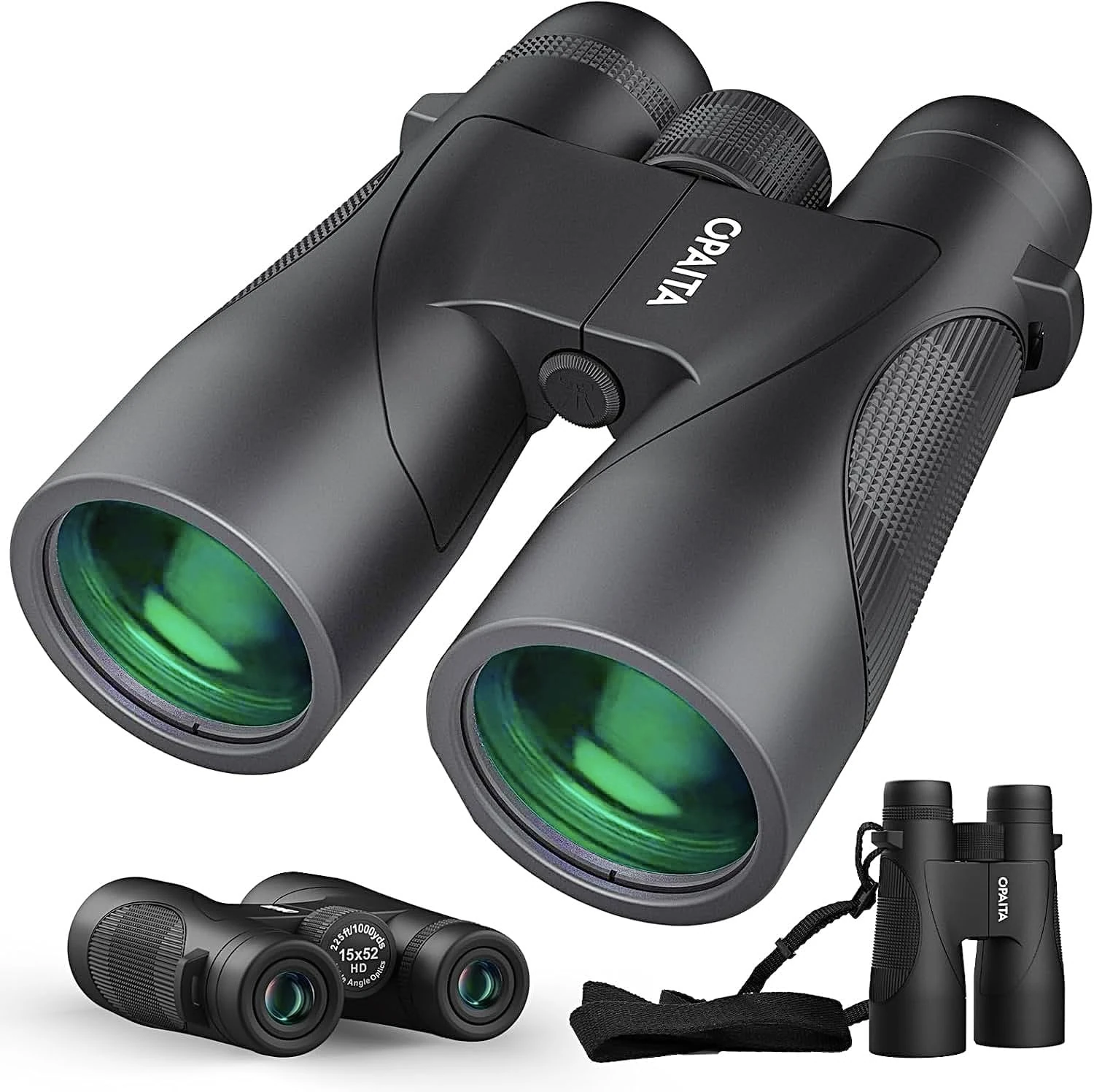 15x52 Binoculars for Adults High Power - OPAITA Powerful Binoculars for Bird Watching Stargazing Hunting Hiking Travel Cruise Ship with Large & Bright View