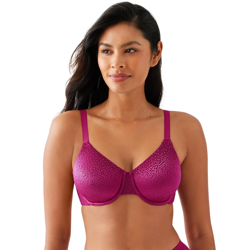 Wacoal Women's Visual Effects Minimizer Bra, Carnevale Pink, 36C