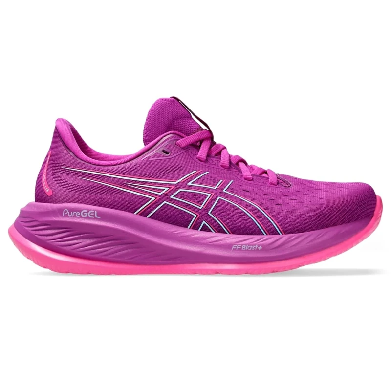 ASICS Women's Gel-Cumulus 26 Running Shoe, Bold Magenta/Bright Cyan, 10 UK