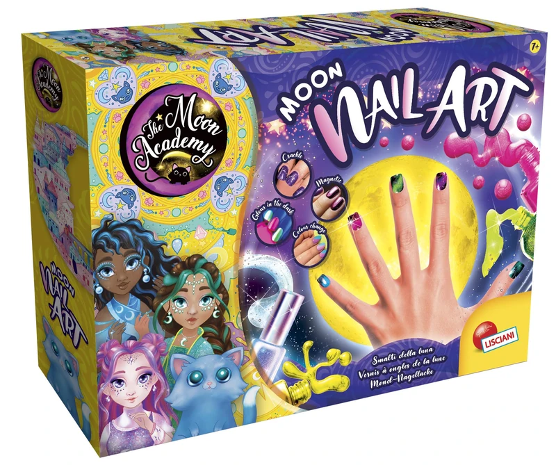 Lisciani Moon Academy Nail Polish Creation Kit for Kids - Image 1