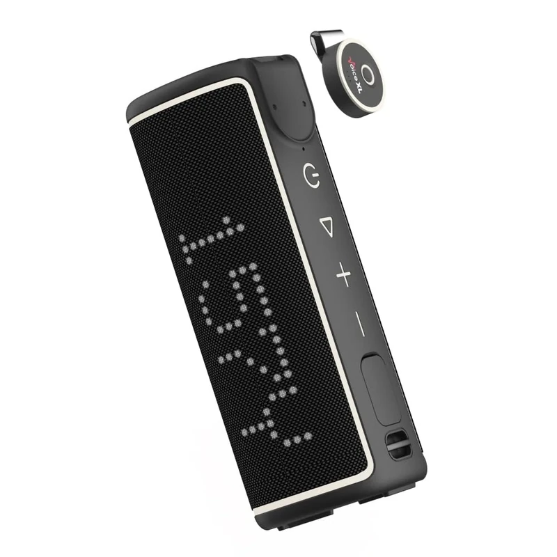 GolfBuddy Voice XL Magnetic Golf GPS Speaker -Distances Visible, 20W Bluetooth Speaker, Clip-on Remote Controller, Attachable to Golf cart, 10 Hours Battery Life, IPX6 Waterproof, Big Dot LED Display - Image 1