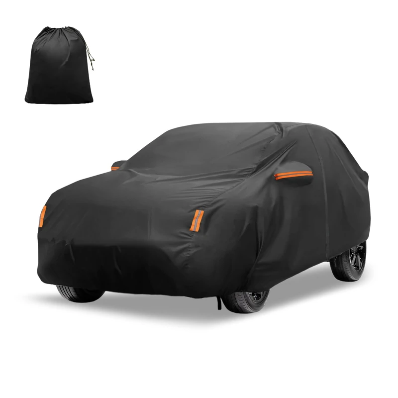X AUTOHAUX Waterproof Full Car Cover for Toyota RAV4 2012-2022 210D-PU