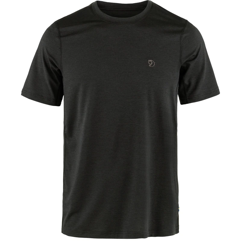 Fjallraven 87197-550 Abisko Day Hike SS M T-Shirt Men's Black Size M - Image 1